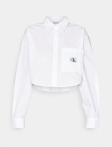 CK CROPPED SHIRT