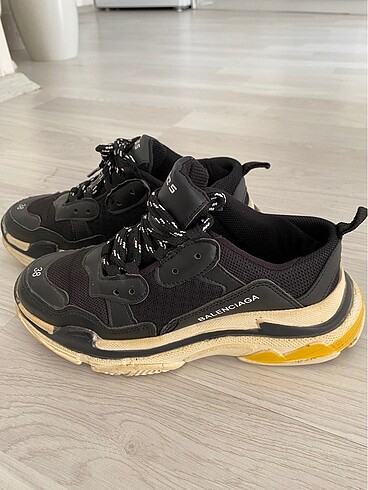 38 Beden Siyah balenciaga spor ayakkabı