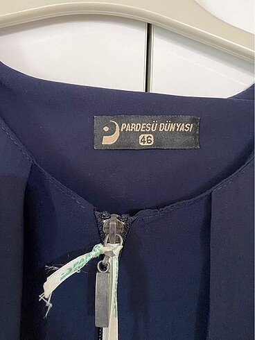 46 Beden lacivert Renk Kadın ferace