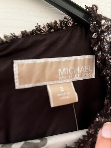 s Beden kahverengi Renk Michael Kors Elbise Mini