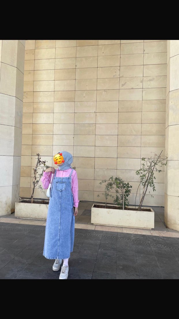 Mavi uzun tulum - Görsel 2