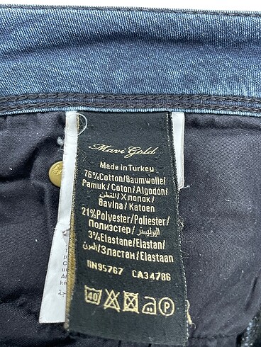 27 Beden mavi Renk Mavi Jeans Jean / Kot %70 İndirimli.