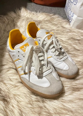 Adidas Sarı Adidas samba Kadın Spor Ayakkabı