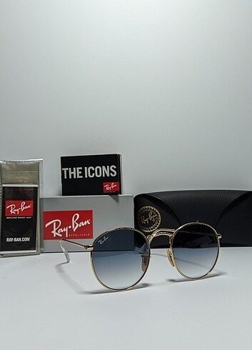 RAYBAN 3447 ROUND METAL 001/71 50 EKARTMAN UNİSEX 