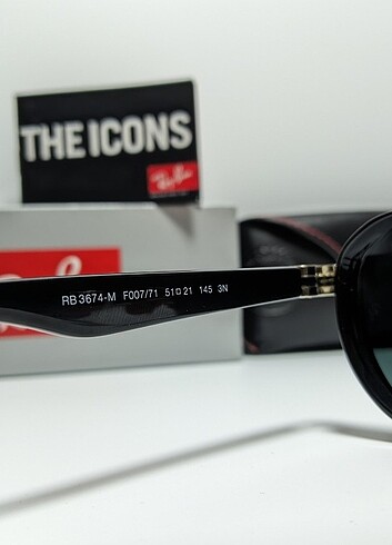 RAYBAN FERRARİ 3774-M F007/71 51 EKARTMAN UNİSEX - Görsel 4