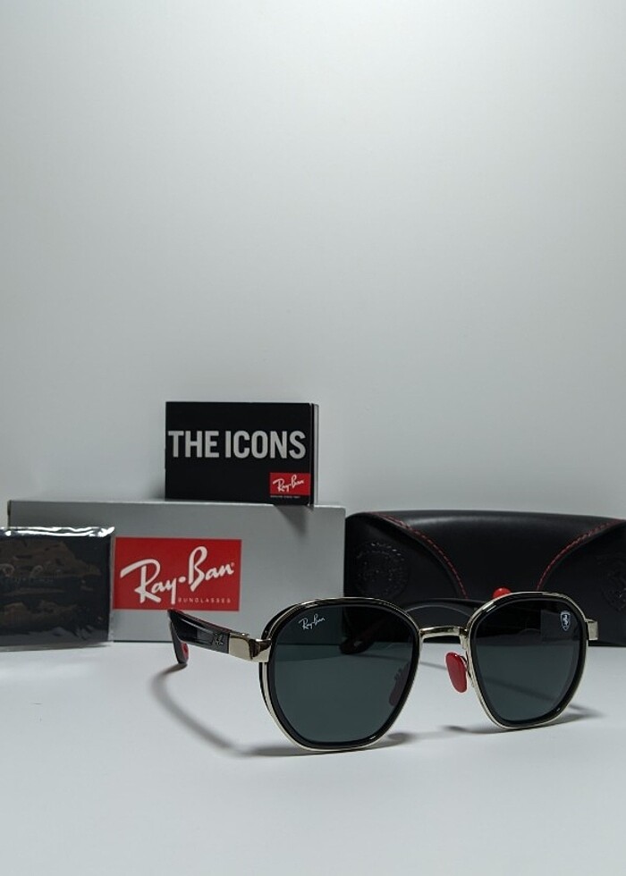 RAYBAN FERRARİ 3774-M F007/71 51 EKARTMAN UNİSEX  - Görsel 2