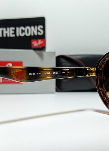 RAYBAN FERRARİ 3674-M F029A2 51 EKARTMAN UNİSEX - Görsel 3