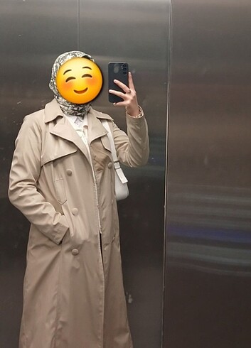 Kışlık içi yünlü trençkot