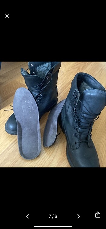 Askeri bot erkek - Görsel 4