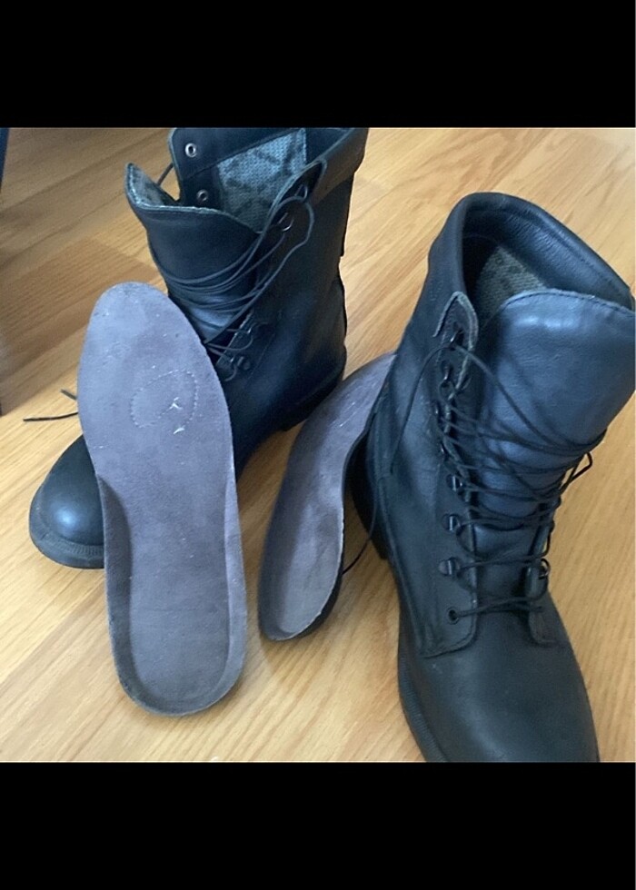 Askeri bot erkek - Görsel 4