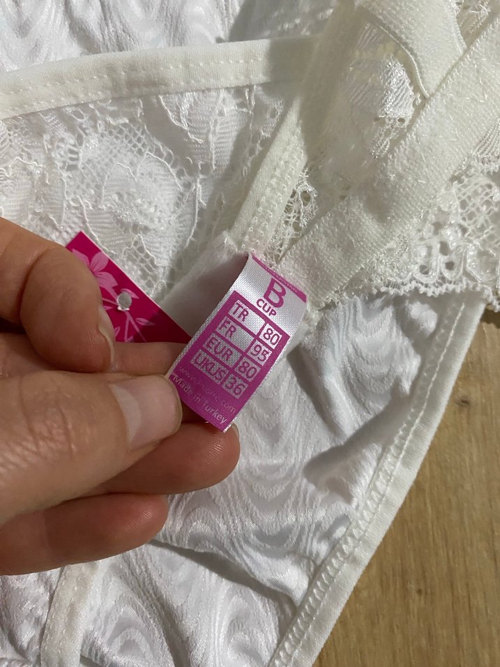 Beyaz Bohem Mini Sütyen Takımı - Görsel 3