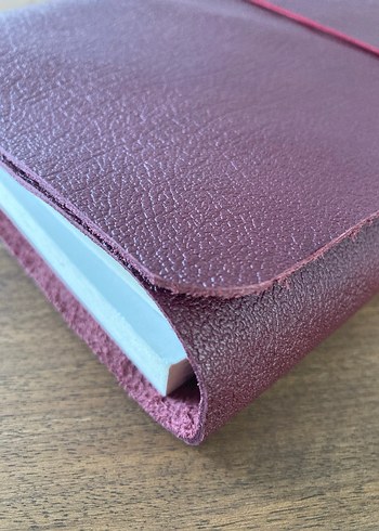  Beden Renk Bordo Deri A5 Defter Kılıfı