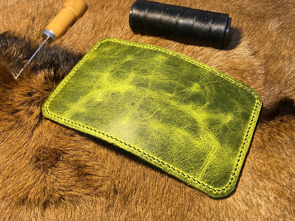 Siyah / Yeşil Erkek Cüzdanı - Görsel 4