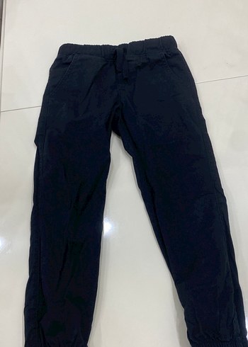 Erkek Siyah Bol Kesim Denim Pantolon