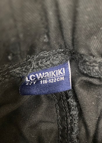 LC Waikiki Erkek Siyah Bol Kesim Denim Pantolon