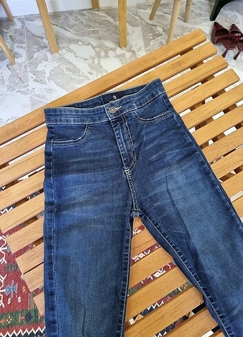 Dizi yırtık skinny jean 