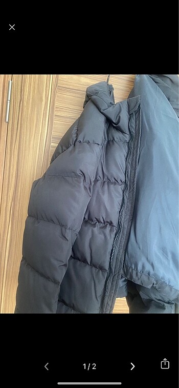 Siyah mont m beden 300tl