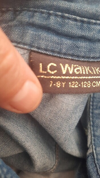 Kiz cocuk jean elbise