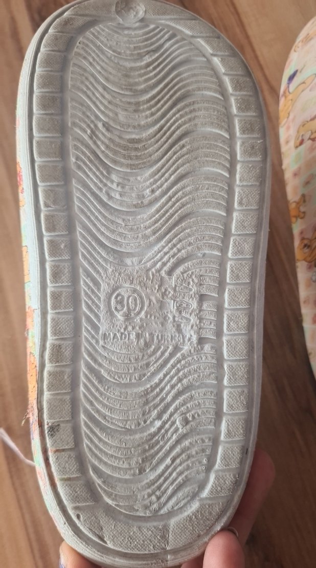 Kız çocuk içi yünlü terlik - Görsel 3