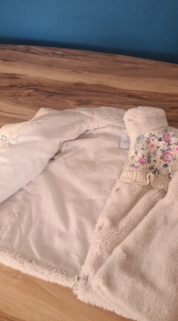 Nakışlı Bohem Midi Ceket - Görsel 2