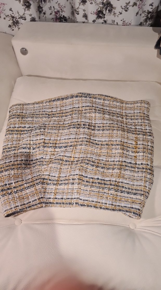 Düğmeli Rahat Kesim Kadın Mini Etek - Görsel 4