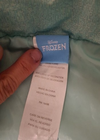 Kız Çocuk Turkuaz Kapüşonlu Fermuarlı Yelek - Görsel 3