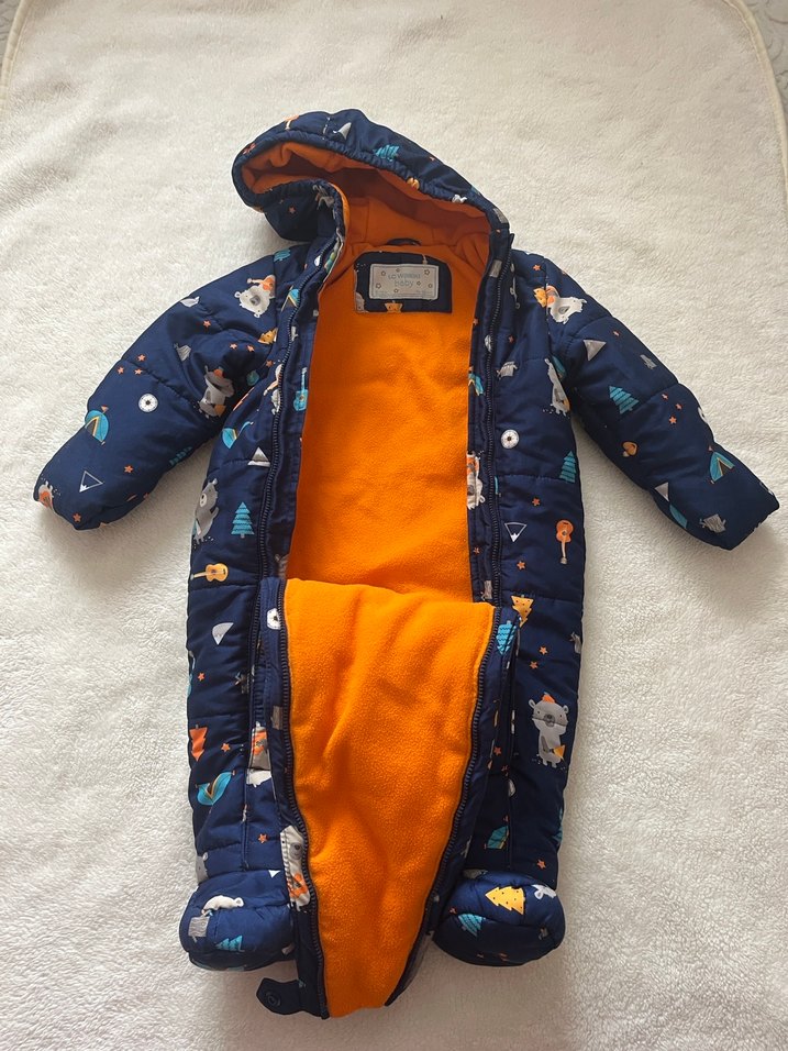 Lcw Kürklü Kapüşonlu Bebek Kayak Tulumu - Görsel 3