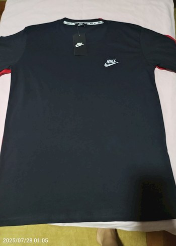 Nike Nike Siyah Erkek Tişörtü, Kısa Kollu, Rahat Kesim
