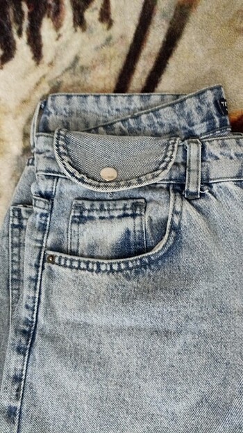Diğer Vintage mavi jean pantolon