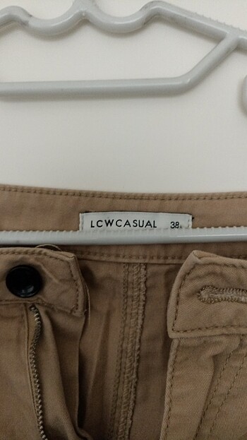 LC Waikiki Vintage camel kargo pantolon
