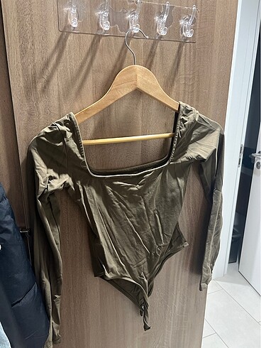 Diğer Defosuz eski sezon yeşil bodysuit