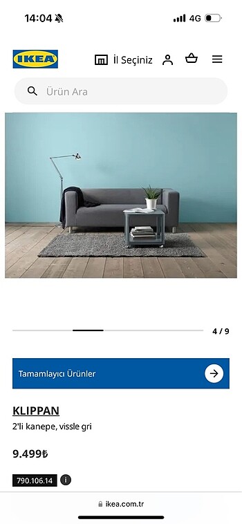 İkea Klippan Koltuk
