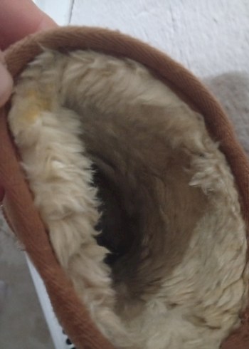 Ugg Kahverengi Peluslu Rahat Ev Terligi