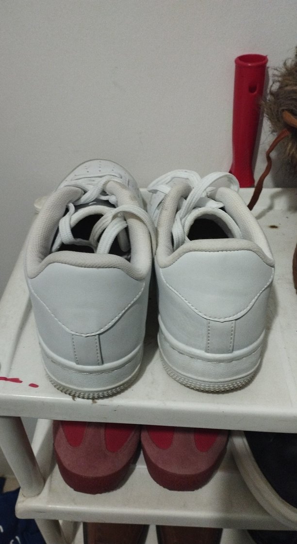 Beyaz Minimalist Kadın Spor Ayakkabı - Görsel 3