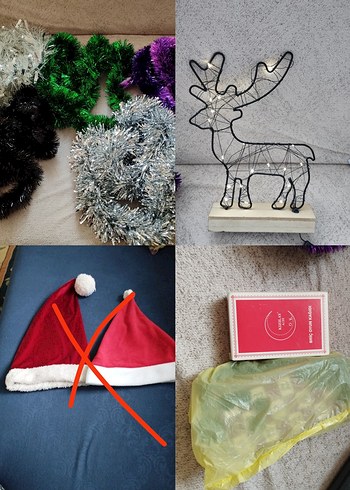 Işıklı Gri Geyik Figürü - Görsel 6