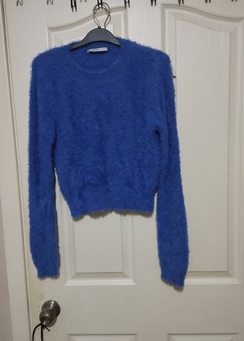 Mavi Kadın Triko Uzun Kollu Kazak - Görsel 5