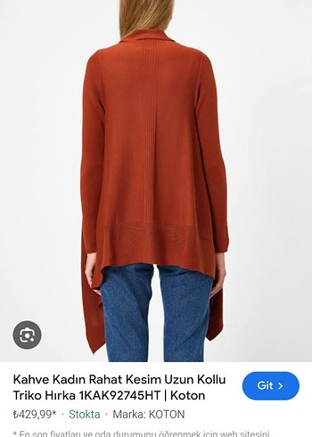 Kadın Salaş Midi hırka - Görsel 5