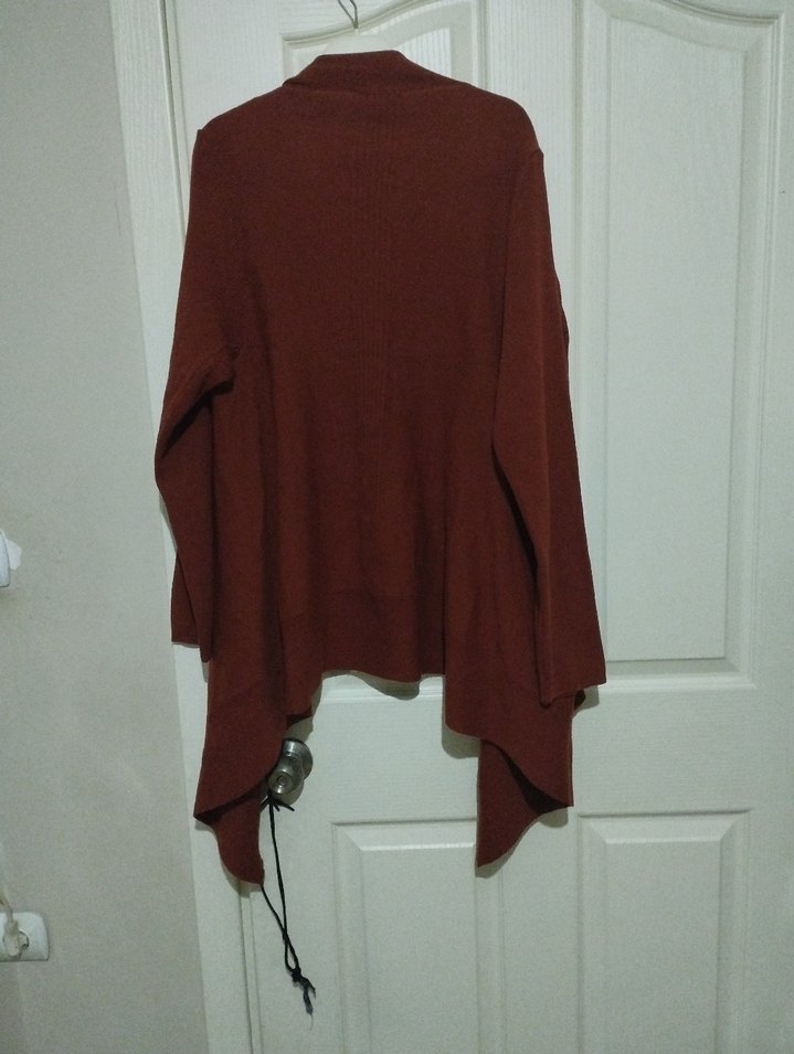 Kadın Salaş Midi hırka - Görsel 4