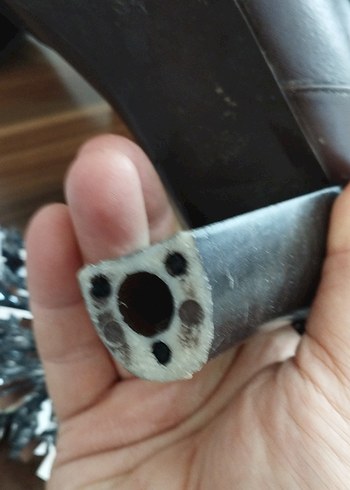 Kahverengi Deri Tokalı Kadın Topuklu Bot çizme - Görsel 5