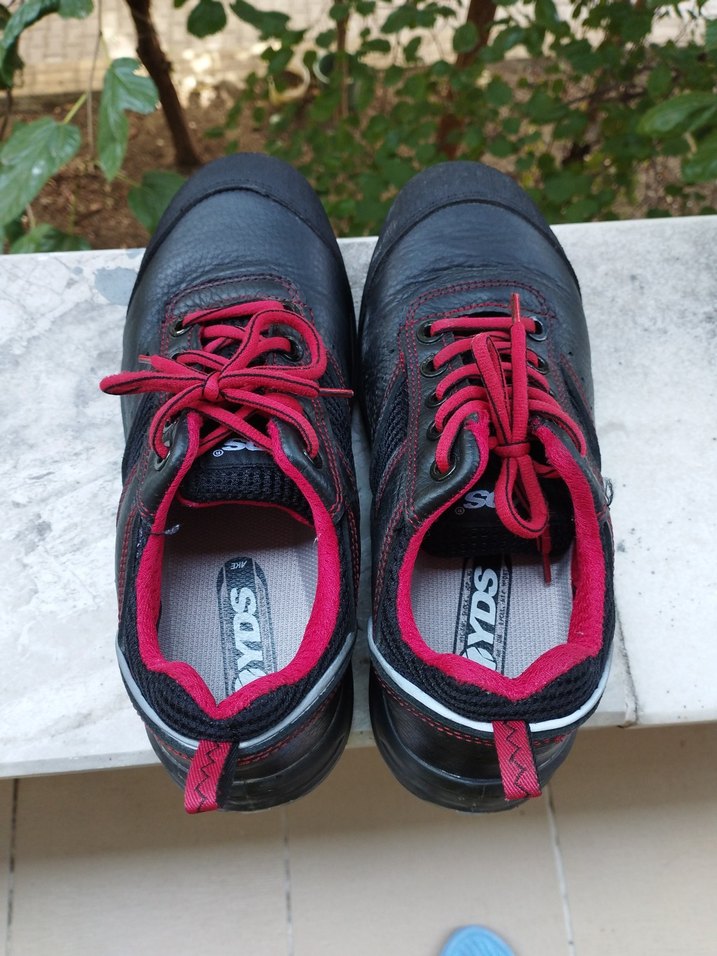 Kırmızı Bağcıklı Erkek iş  Ayakkabısı - Görsel 3