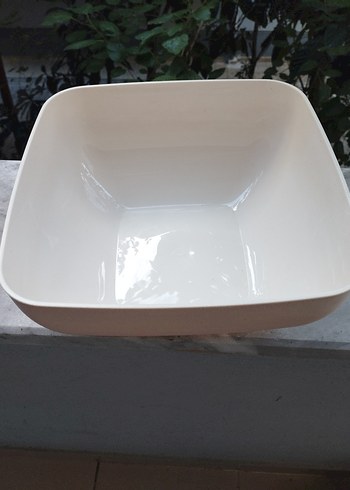 14 adet adet Kırmızı Renkli Plastik Mutfak Kaseleri - Görsel 8