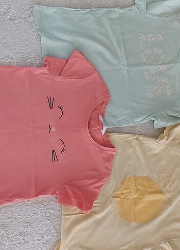 H&M 3 adet H&M tişört