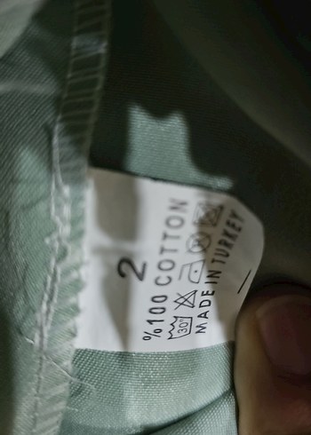 Yeşil Kız Çocuk Fırfırlı Elbise - Görsel 2