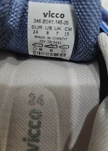 Erkek Çocuk Mavi Cırt Cırtlı Sneaker - Görsel 2