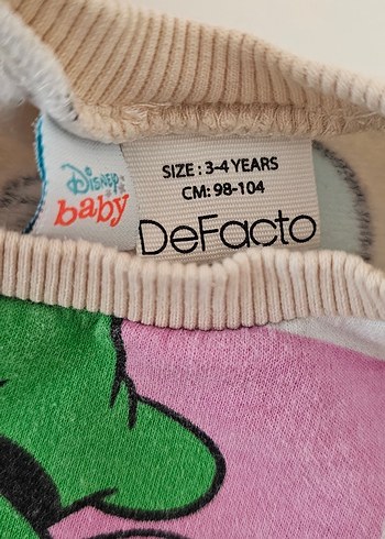 Baskılı Renkli Kız Sweatshirt - Görsel 2