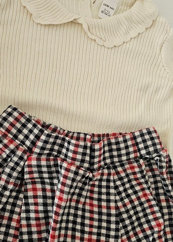 Kız Çocuk Salaş Ekose Etek - Görsel 2