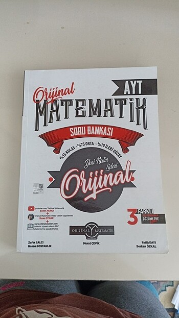 Orijinal yayinlari ayt matematik 