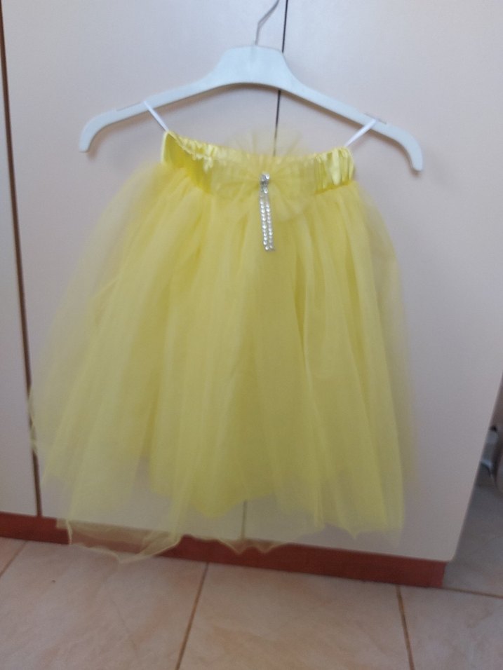 Sarı Tütü Kız Çocuk Etek - Görsel 5