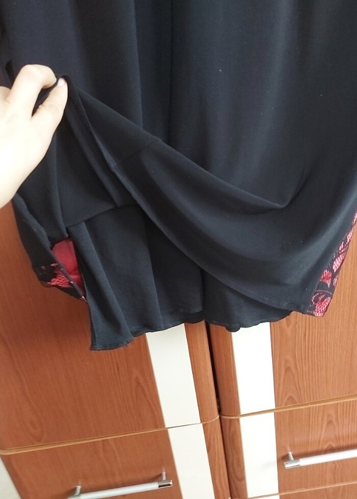 Astarlı mütevazi anne elbisesi - Görsel 3