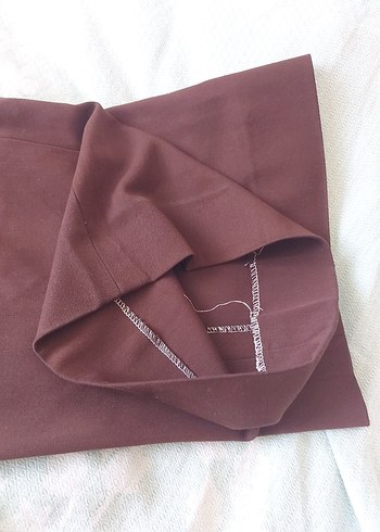 Yüksek bel cepli kadın Pantolon.Bol paça.Özel dikim.Rahat kesim. - Görsel 4